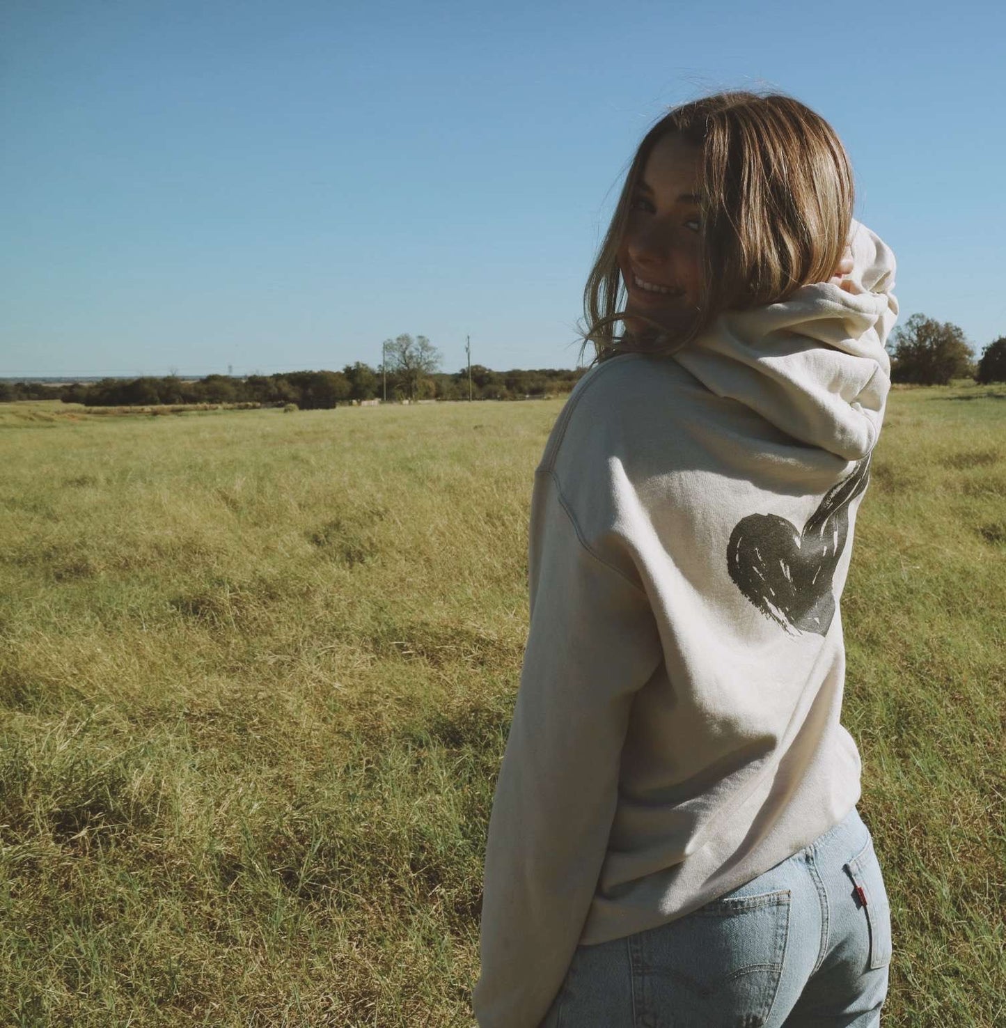 The heart hoodie