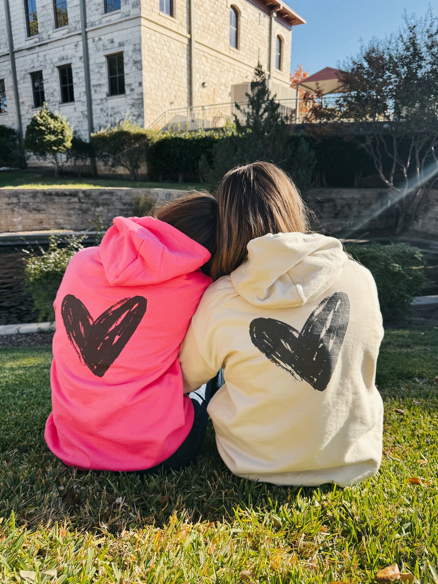 The heart hoodie